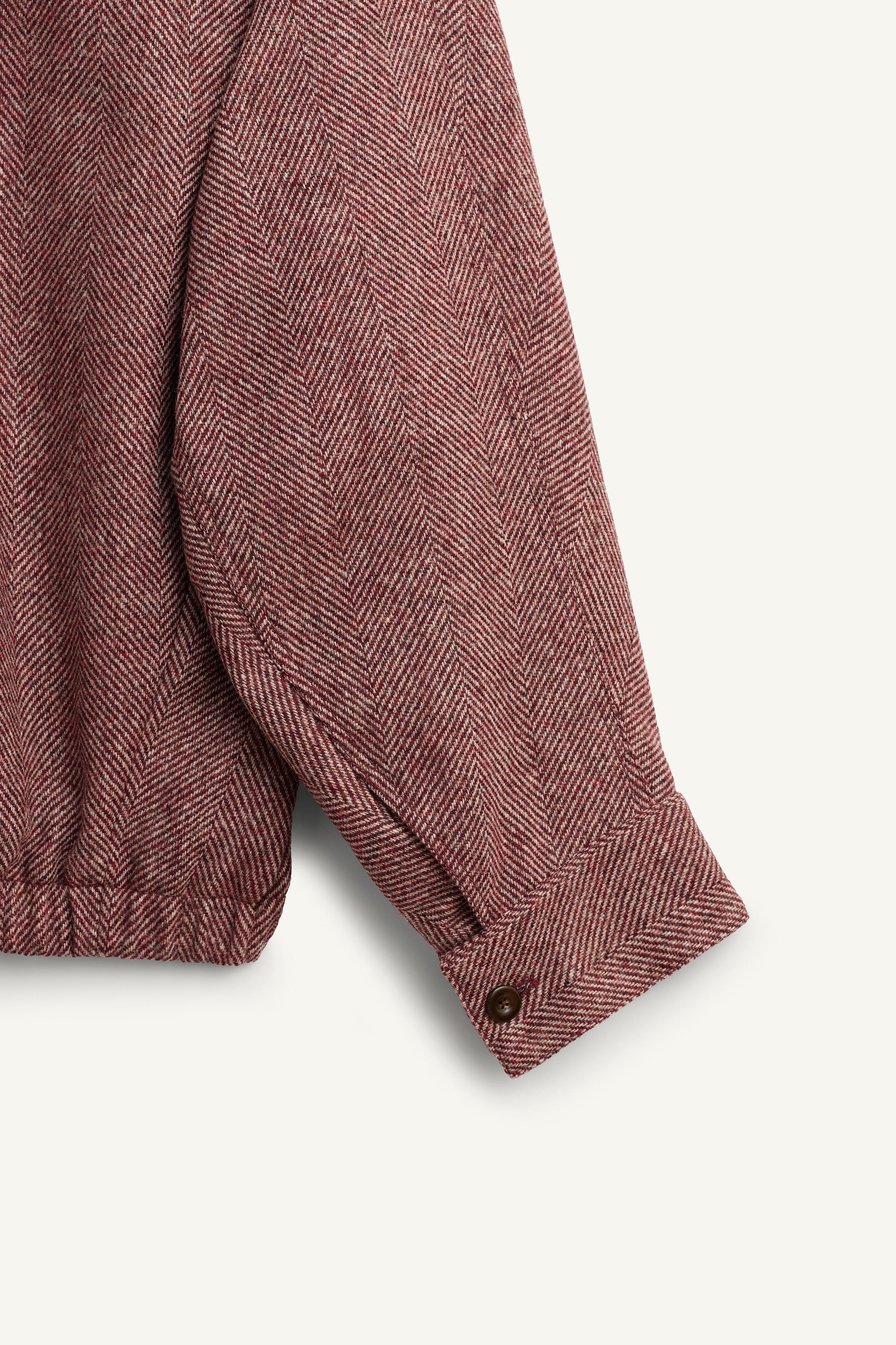 HERRINGBONE WOOL JACKET LIMITED EDITION